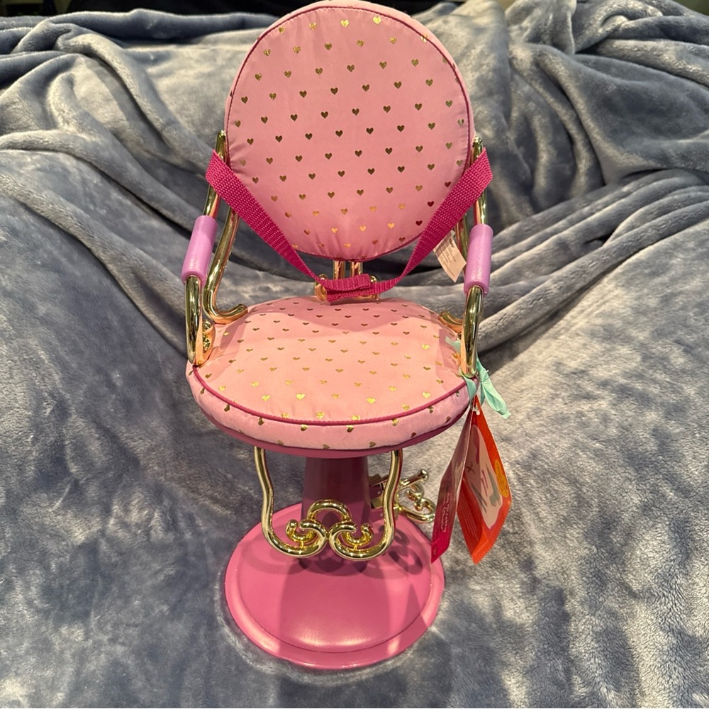 Our Generation Purple Salon Chair NWT